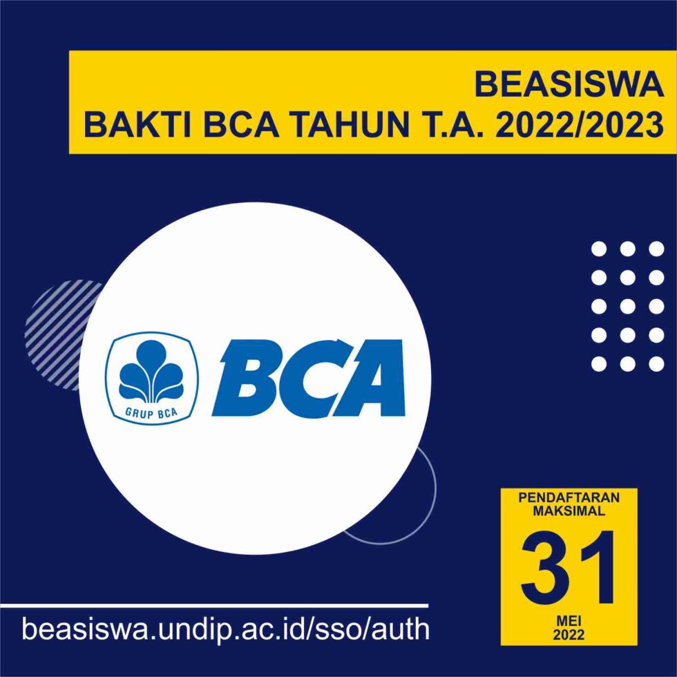 beasiswa bca 2022