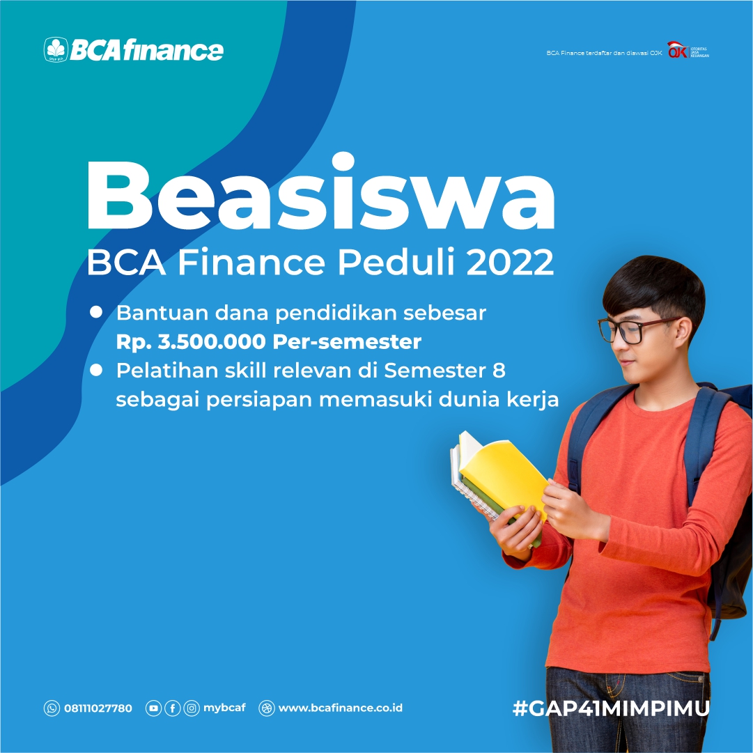 Beasiswa BCA Finance Tahap 1