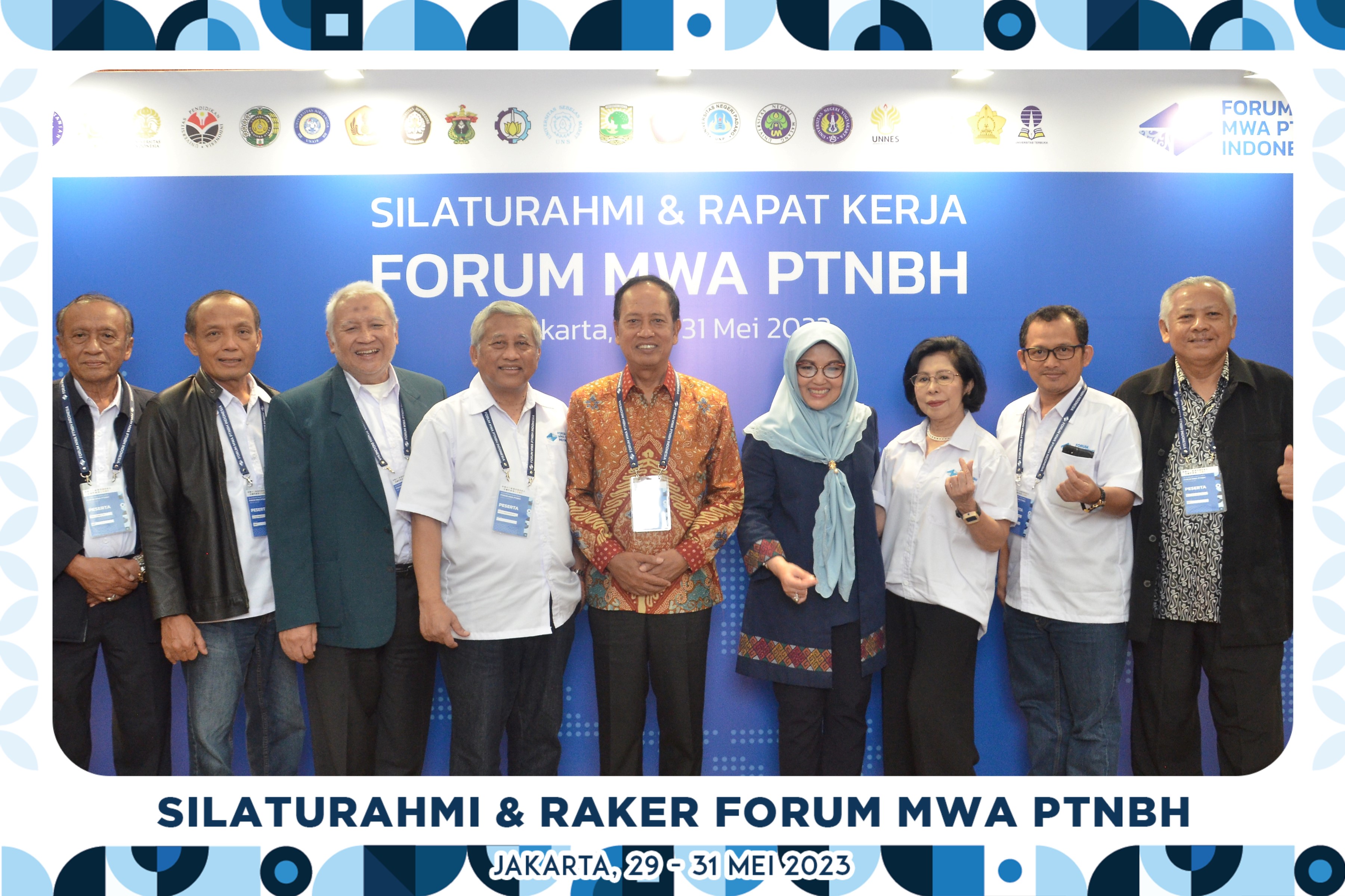 Silaturahmi & Rapat Kerja Forum MWA PTNBH Indonesia: Agenda Kebersamaan dan Kolaborasi untuk Kemajuan PTNBH
