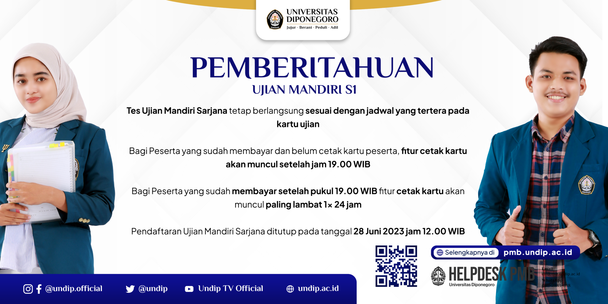 Ujian Mandiri FPP UNDIP 2023