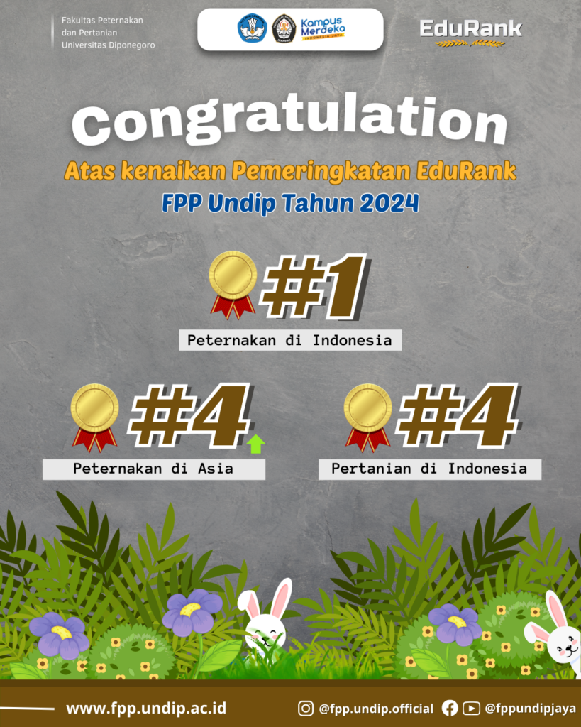 Fakultas Peternakan Terbaik di Asia dan Indonesia