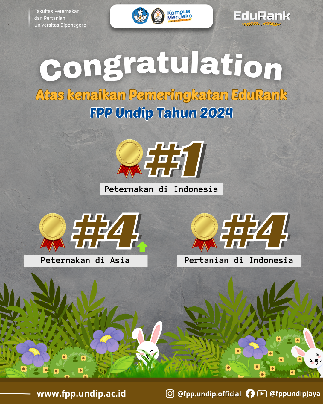 Fakultas Peternakan Terbaik di Asia dan Indonesia