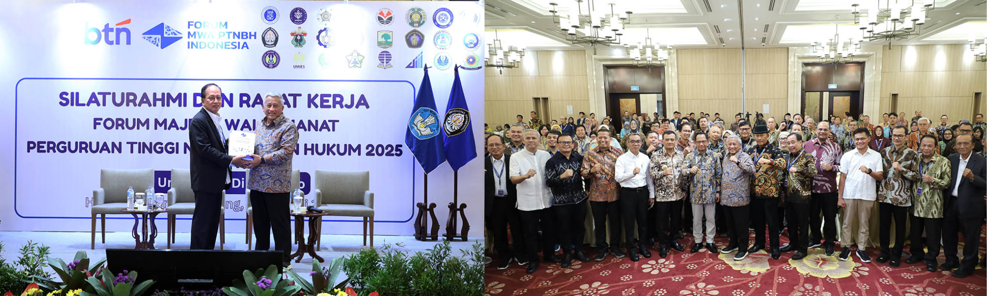 Silaturahmi dan Rapat Kerja Forum Majelis Wali Amanat Perguruan Tinggi Negeri Badan Hukum Indonesia di Universitas Diponegoro