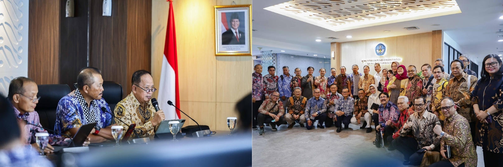 Audiensi Forum MWA PTNBH Indonesia ke Menteri Pendidikan Tinggi, Sains dan Teknologi